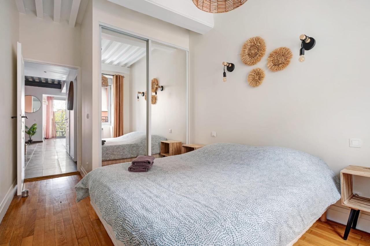 Lyon Cite- Appartement Vue Rhone Terrasse-Caluire Экстерьер фото